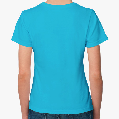 Женская футболка с принтом Моряк Попай. Ешь овощи, бро.