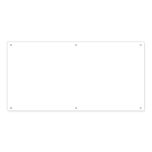 Баннер 1 x 0,5 м (с люверсами)