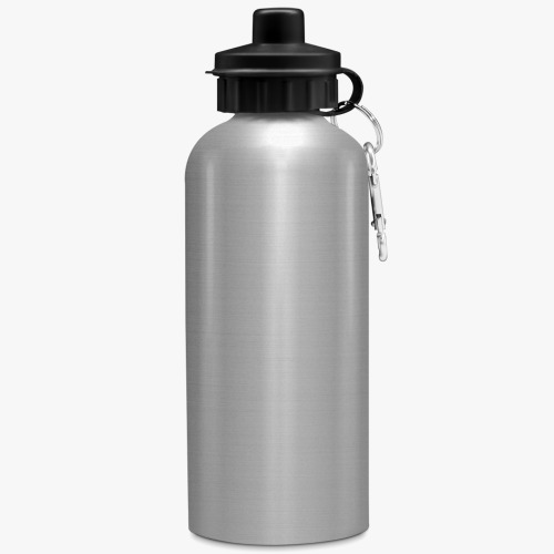 Бутылка с карабином (500 мл) с принтом The Witcher 2 Serrit