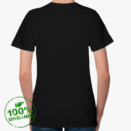 Женская футболка из органик-хлопка I am not perfect but i am limited edition