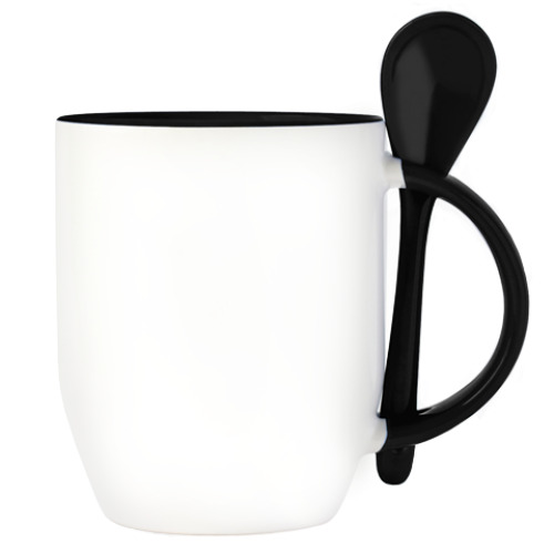 Кружка с ложкой Accio tea