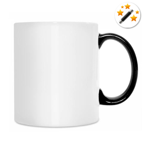 Кружка-хамелеон с принтом Caffeinate Dalek