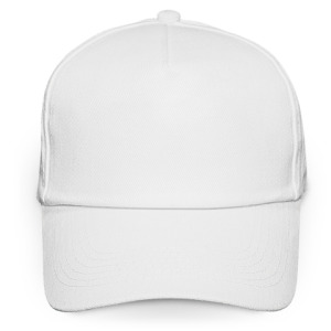 Кепка / бейсболка, белая (печать)