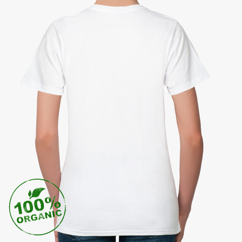 Женская футболка из органик-хлопка Insane Clothing