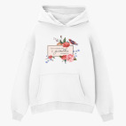 Толстовка худи оверсайз