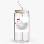 Банка с бамбуковой крышкой