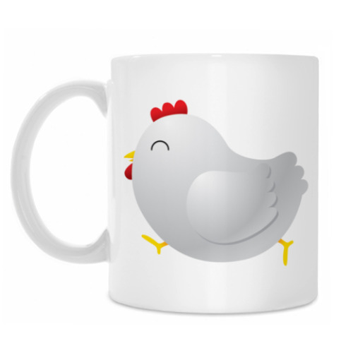 Кружка с принтом Чикен