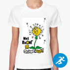 Женская спортивная футболка