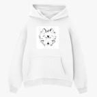 Толстовка худи оверсайз