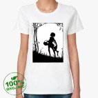 Женская футболка органик