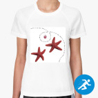 Женская спортивная футболка