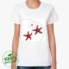 Женская футболка органик