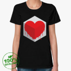 Женская футболка органик