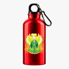 Металлическая бутылка 400 мл UV-DTF