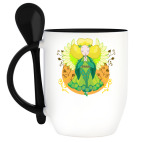 Кружка с ложкой