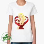 Женская футболка органик