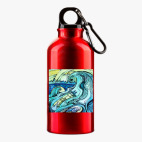 Металлическая бутылка 400 мл UV-DTF