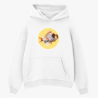 Толстовка худи оверсайз