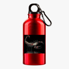 Металлическая бутылка 400 мл UV-DTF