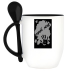 Кружка с ложкой