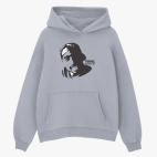 Толстовка худи оверсайз