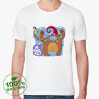 Мужская футболка органик