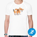 Мужская спортивная футболка