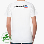 Женская футболка органик