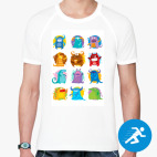 Мужская спортивная футболка