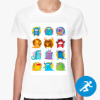 Женская спортивная футболка