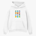 Толстовка худи оверсайз