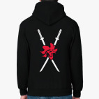 Толстовка худи Самурай