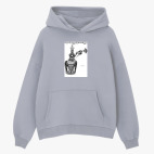 Толстовка худи оверсайз