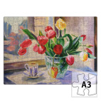 Пазл Тюльпаны