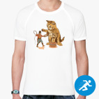 Мужская спортивная футболка