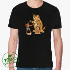 Мужская футболка органик