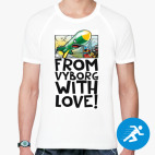 Мужская спортивная футболка