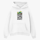 Толстовка худи оверсайз