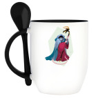 Кружка с ложкой