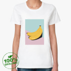 Женская футболка органик