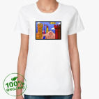 Женская футболка органик