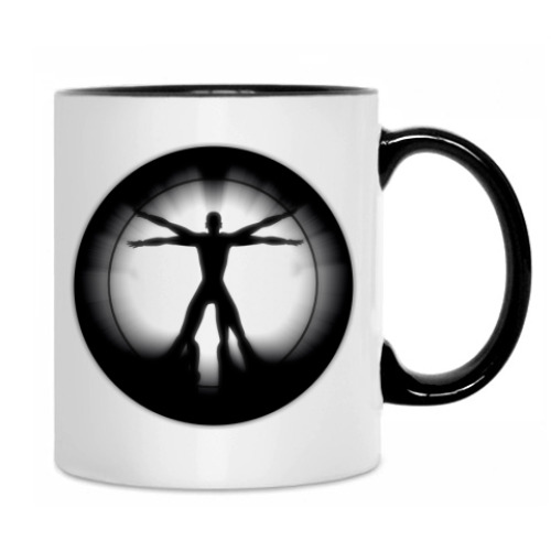 Кружка с принтом 'Homo Unicumus'