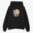 Толстовка худи оверсайз