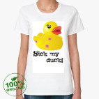 Женская футболка органик