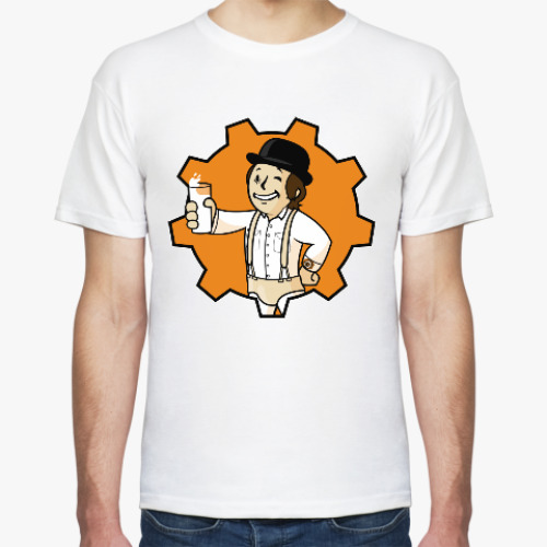 Футболка с принтом Заводной апельсин