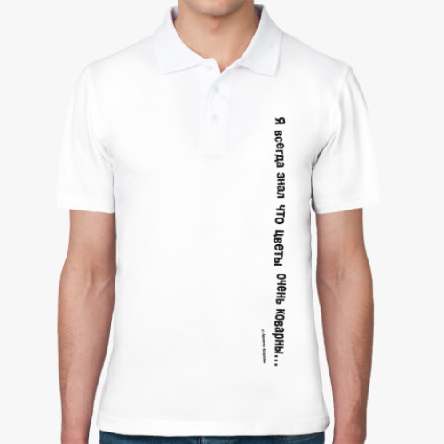 Рубашка поло с принтом LOVE