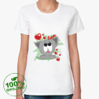 Женская футболка органик