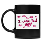 Кружка цветная UV-DTF