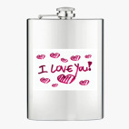 Фляжка стальная