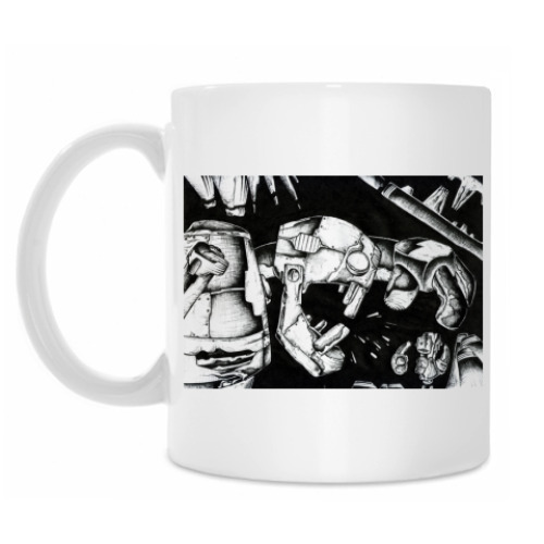 Кружка с принтом До конца